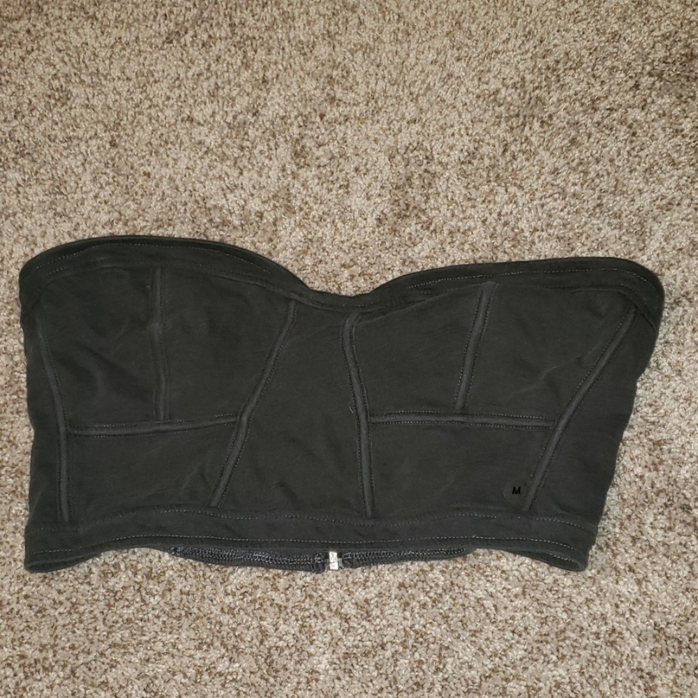Strapless Crop Top